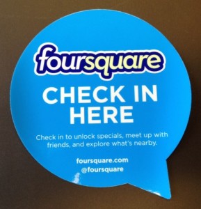 Foursquare-Checkin