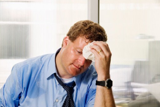 Sweating-man