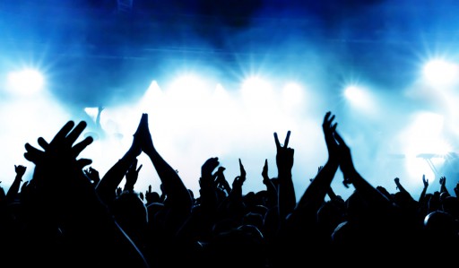 silhouettes-of-concert-crowd