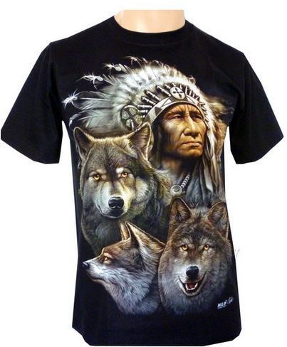 indian-wolf-tshirt-front