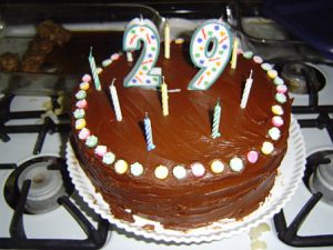 29th-bday-cake-with-candles