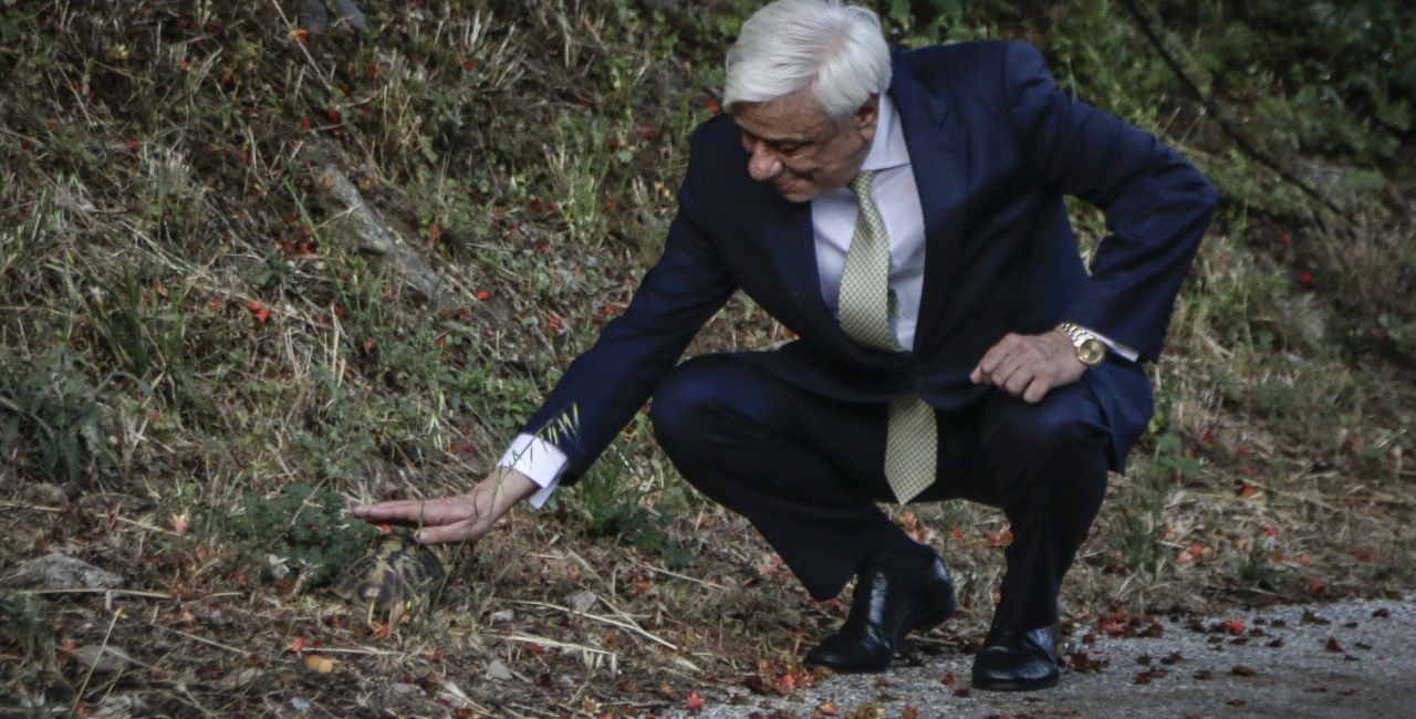 Ενθουσιασμένος με τη λήξη της θητείας του ο Προκόπης Παυλόπουλος ...