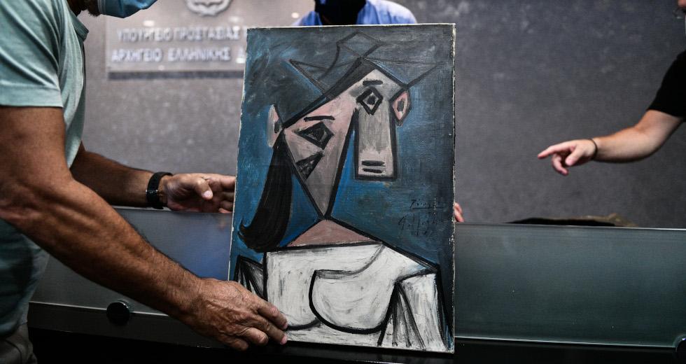 Από παλαιότερη σύγκρουση με ζαρντινιέρα τα σημάδια στον πίνακα του Πικάσο σύμφωνα με την αστυνομία